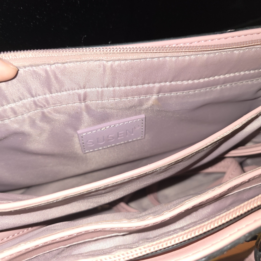 Pink Clutch Wristlet